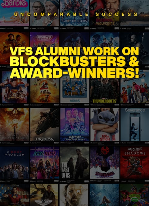 VFS alumni blockbuster work mobile