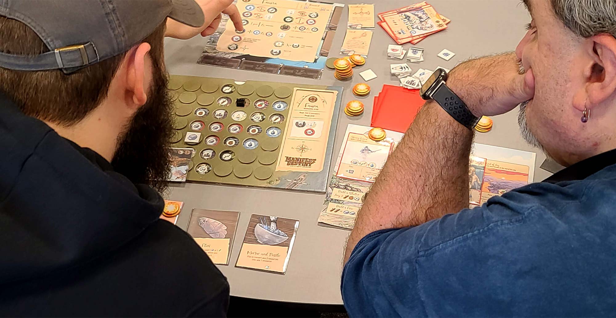 The ultimate cooperative deduction and survival game, 'Corps of Discovery' follows the historical expedition of the same name by famous explorers Lewis & Clark.