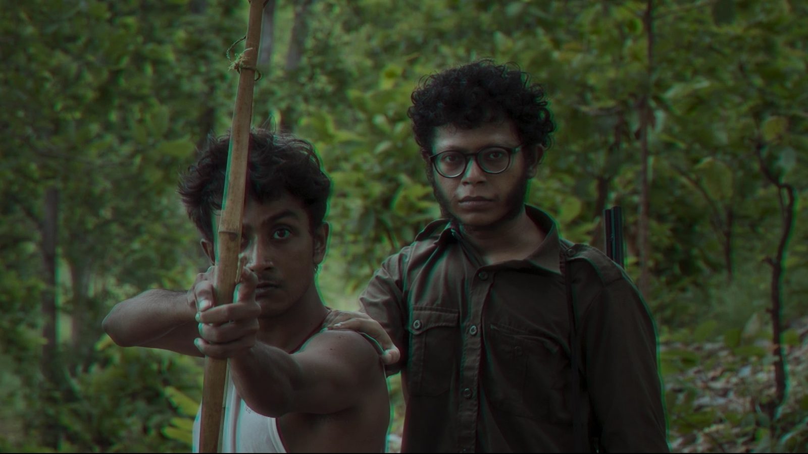Stills from four films by Vancouver Film School alumni at VIFF 2025: Akashi, Treasure of the Rice Terraces, My Comrade, and Sweet Angel Baby.