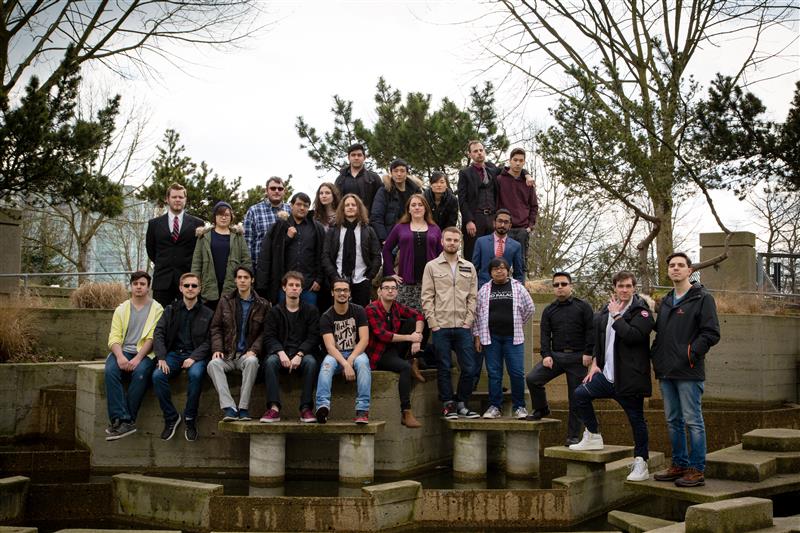 Classes of VFS Game Design students throughout the years, from 2005 to 2025.