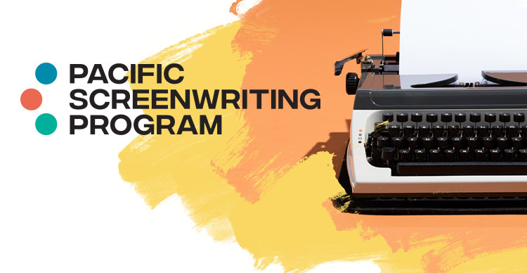 Pacific Screenwriting Program branding representing the Scripted Series Lab for emerging television writers.