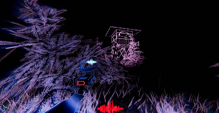 In-game art from Unity Award-winning atmospheric horror game The Silence After, created by VFS Game Design students.