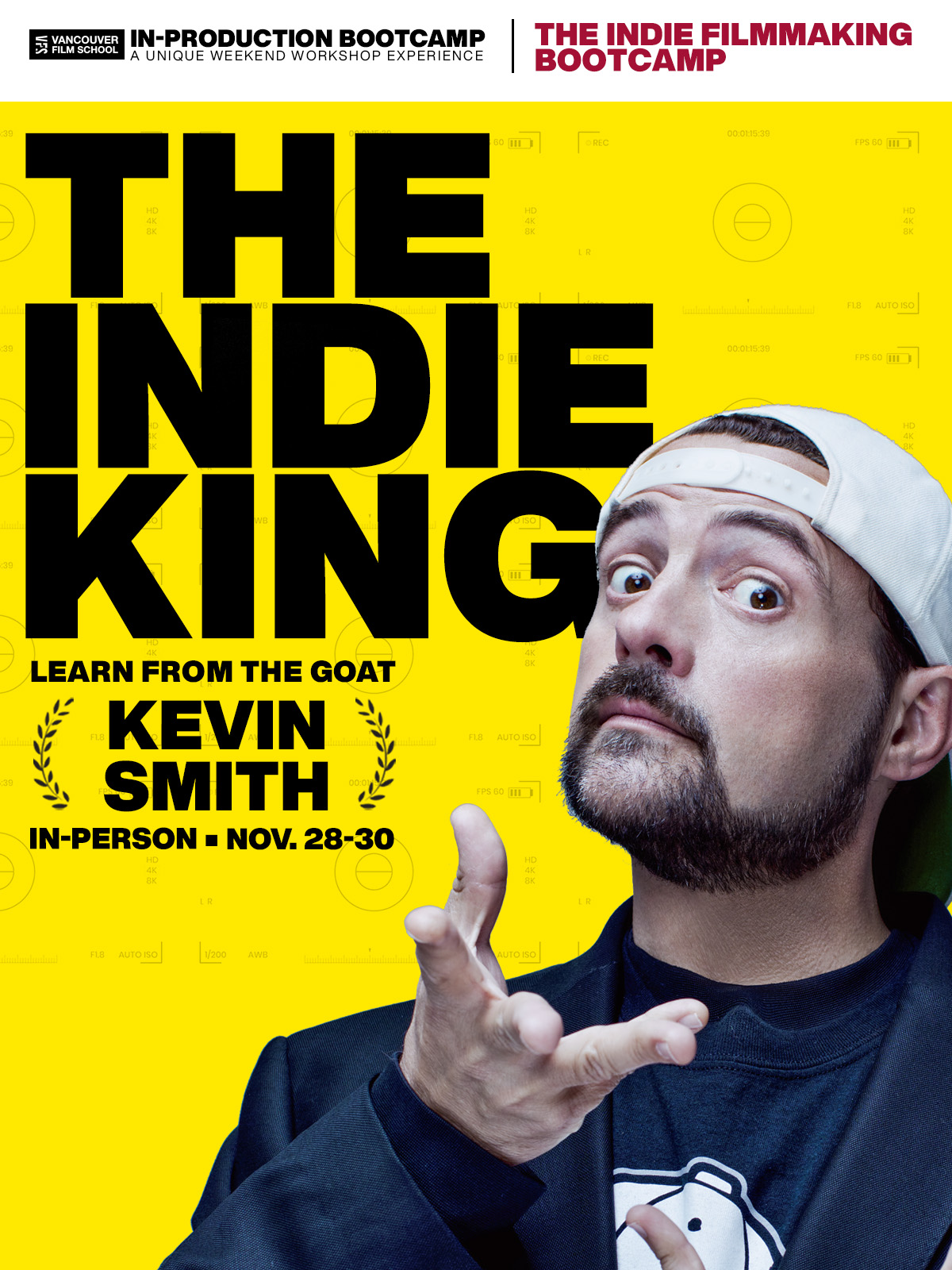 Kevin Smith bootcamp tablet